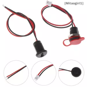 Nồi sạc dòng điện cao USB-C 2Pin với tấm PH2.0 Lo & Đầu nối chống nước [Vn]