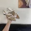 TT Dây Đeo Bện Flip-Flops Giày Nữ Mùa Hè Giày Sandal Gót Dày Dép Thời Trang Phù Hợp Với Da Thật Giày Sandal Gợi Cảm Có Váy