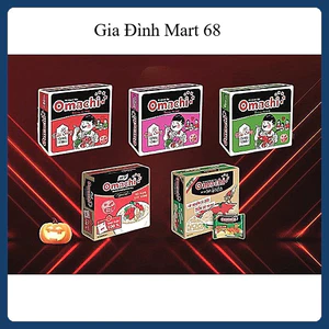 Thùng Mì Omachi các vị - Thùng 30 Gói x 80Gam