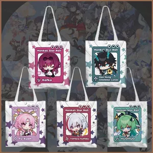 SQ11 Honkai Impact 3rd Caelus Stelle Ngày 7 tháng 3 Hoạt Hình Anime Hai Mặt Túi Đeo Vai Nữ Dung Tích Lớn Han