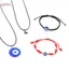 HFSHY Kính Xanh 3cm Mặt Dây Nelace Vòng Tay Luy Nelace Choker Trang Sức VN