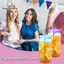 Nhíp 16oz Nơ Màu Hồng Cốc Nhựa Sữa Trong Suốt Cốc Cà Phê Có Ống Hút Du Lịch Ngoài Trời Ins Nước Uống Cốc Nước Nhà Bếp VN