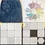 Bigapple 8-32 Chiếc Mẫu Thêu Sashiko Có Thể Tái Sử Dụng, DIY Hình Học Quilting Stencils RDG