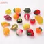 HFSHY 3D Sống Động Như Thật Trái Cây Thu Nhỏ Hạt Nhựa 5 Chiếc Chống Trầy Xước Cho DIY Handmade Vòng Tay Dây Móc Khóa Trang Trí Nhà Thủ Công VN