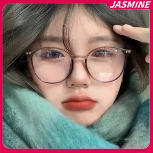 JASMINE Thời Trang Vintage Chống Ánh Sáng Xanh Kính Cho Nam / Nữ Ống Kính Có Thể Thay Thế JASMINE