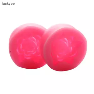 Luckyew Hoa Hồng Silicone Bánh 3D Hoa Fondant Khuôn Cupcake Kẹo Chocolate Trang Trí TQ