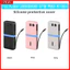 Bảo vệ bộ sạc di động YRBWD, Túi đựng silicon A1383, Vỏ bảo vệ toàn diện mềm chống sốc cao cấp cho Anker 20000mAh 87W ngoài trời