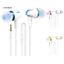 < CarFashion > 1 Bộ Tai Nghe In-ear Bass Nặng Tích Hợp Micro Tai Nghe Có Dây Thời Trang Cho Trò Chơi