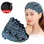 Dây buộc tóc lưới ren SHUPUN, Vòng buộc tóc bên rộng hoa, Ins co giãn họa tiết rỗng chống trượt Phụ kiện tóc
