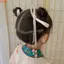 THEGIRL8B Bện Tóc Đạo Cụ Ảnh Trang Trí May Mắn Phong Cách Cổ Xưa Tóc Vải Độc Đáo Trung Quốc Phụ Kiện Tóc