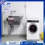Móc giữ ống thoát nước bằng thép không gỉ, Kẹp ống bồn rửa tiện ích đa năng, Kẹp hướng dẫn ống bồn tắm giặt