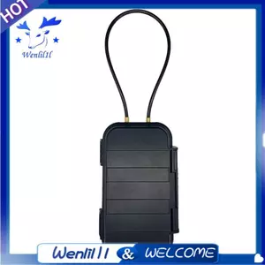 Khóa kết hợp 4 chữ số an toàn trên bãi biển với dây thép Hộp đi biển chống trộm Thể thao cắm trại ngoài trời