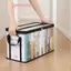 Hộp lưu trữ PVC trong suốt có nắp lật Cửa sổ có thể nhìn thấy cho tổ chức đồ chơi trẻ em trong kệ tủ quần áo hoặc dưới giường