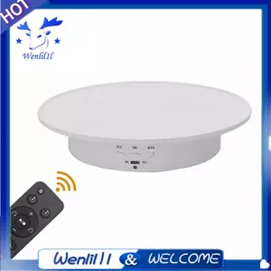 1 Chân Đế Hiển Thị Xoay Cơ Giới, Bàn Xoay Điện 360 Độ Cho Sản Phẩm Chụp Ảnh, Trang Sức, Mô Hình 3D
