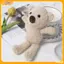 VFZ 20cm Búp Bê Nhồi Bông Dễ Thương Mềm Động Vật Mini Sang Trọng Đồ Chơi Mặt Dây Chuyền Trang Trí Phòng Cho Bé Gái Văn Phòng Trang Trí Xe Louislifecool
