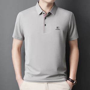 Mùa Xuân Mùa Hè Nam Áo Sơ Mi polo Nam Tay Ngắn Cao Cấp Ve Áo Cổ Áo Sơ Mi Quần Áo Nam Z8PH