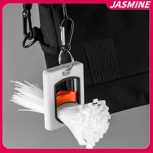 JASMINE Vuông Cáp Buộc Tổ Chức Huỳnh Quang Di Động Bảo Quản Cáp Buộc Ổn Định Huỳnh Quang Tổ Chức JASMINE