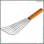 Thìa cá bằng thép không gỉ Turner, Thìa cá tay cầm bằng gỗ, Thìa có rãnh, Thìa kim loại nhà bếp để chiên lật