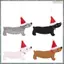 4 Đồ Trang Trí Giáng Sinh Quà Giáng Sinh Dachshund Cây Giáng Sinh Trang Trí Búp Bê Mặt Dây Chuyền Treo Đồ Trang Trí Cho Gia Đình
