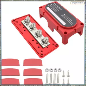Mô-đun hộp thắt lưng 300A 48V 4 đầu cuối đinh tán cho ô tô RV M8