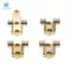 Đồng thau Phía Trước Trục Sau Dưới Chống Sốc Treo Liên Kết Đứng Cho 1 / 10 RC Xe Bánh Xích TRX4 Nâng Cấp Phần
