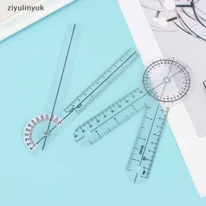 Ziyulinyuk 6 / 8Inch Goniometer Y Tế Khớp Thước Chỉnh Hình Chỉnh Hình Quy Tắc Góc Cột Sống Ngón Tay Góc Thước Protractor VN