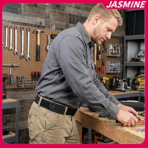 JASMINE Có Thể Điều Chỉnh Vô Hình Thắt Lưng Không Bule Co Giãn Co Giãn Dây Thắt Lưng Cho Hoạt Động Ngoài Trời Quần Thường Ngày Thời Trang JASMINE