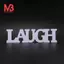 3 chữ cái LIVE LOVE LAUGH bằng gỗ để trang trí đám cưới (Trắng)