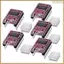 5 Chiếc Bảng Điều Khiển Động Cơ Bước Bước Bước DRV8825 Bộ Điều Khiển Bước Mô-đun Bước Tản Nhiệt Tản Nhiệt Dễ Dàng Lắp Đặt Dễ Dàng Sử Dụng
