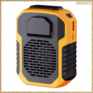 Quạt thắt lưng Quạt kẹp di động với Lưỡi dao Turbo Kẹp thắt lưng Quạt thắt lưng Quạt thân Quạt Mini cá nhân có thể đeo được Thắt lưng cá nhân có thể đeo được để đi du lịch ngoài trời