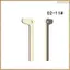 10 Chiếc Khẩn Cấp Uncut Chèn Trống Móc Khóa HU100R G Tấm Cho X7 Thẻ Thông Minh Chìa Khóa Dự Phòng