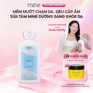 Sữa Tắm Mine Love In The Air Perfumed Shower Gel Hương Lá Xanh Tươi Mát, Dưỡng Sáng Mềm Da 470 g