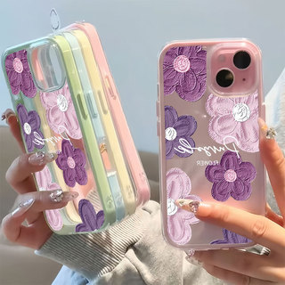 Thời trang Kẹo màu hoạt hình mẫu cho iPhone 17/16/15/14/13/12/11 Pro Max Plus chất liệu TPU mềm mại