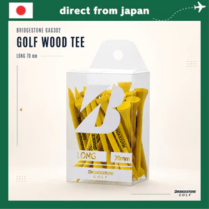 Tee Golf Gỗ Bridgestone GAG302 2023 – Tee Tự Nhiên – Nhiều Màu – Hộp Nhiều Cái