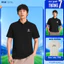Áo POLO nam tay ngắn HLA x ZOLA thêu ảnh, chất mát lạnh, mềm mại & thoáng khí