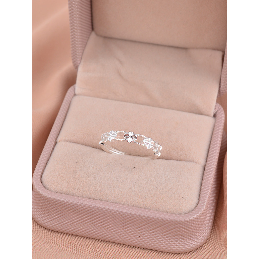 Women's 925 Silver Feng Shui Ring, adjustable, engravable by auht.vn