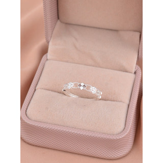 Women's 925 Silver Feng Shui Ring, adjustable, engravable by auht.vn
