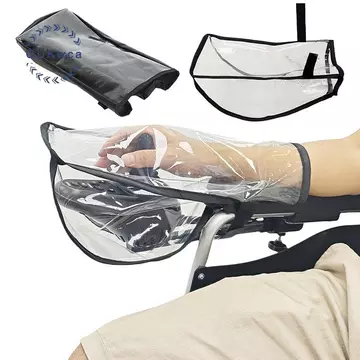 OUKwca 1 Chiếc Xe Lăn Bộ Điều Khiển Vỏ Bảo Vệ Cho Ghế Điện Joysti Chống Nước Xe Lăn Điện Joysti Bao Mới