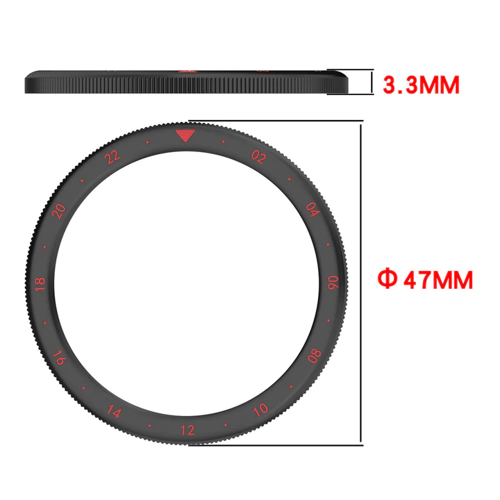 Thích hợp cho Xiaomi watchs4 / S3 Đồng hồ kim loại Viền vòng ngoài Vỏ bảo vệ đồng hồ s3 esim Đồng hồ thể thao S3 Đồng hồ thay thế Cân vòng Đồng hồ tha – 3