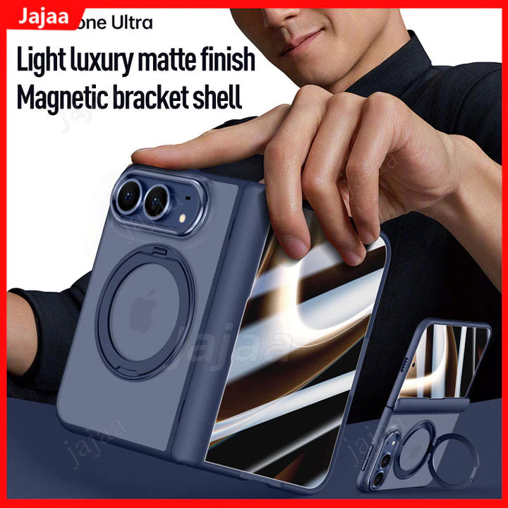 Dành cho iPhone Duo 360 ° Ốp Điện Thoại Từ Tính Cho Apple iPhone Ultra iPhone Duo Fold Ultra iPhone 18 Fold 5G Ốp Sạc Không Dây Chống Sốc Trong Suốt