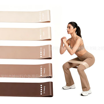Dây kháng lực tập yoga bằng latex, dây tập giãn cơ, dây kháng lực tập thể dục, dây kháng lực dày dặn dùng cho bài tập squat.
