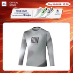 Áo Thun Dài Tay Chạy Bộ Unisex Mizuno Osaka Marathon Expo Long Sleeve Tee Xám - J2MADY5806 — ảnh 1
