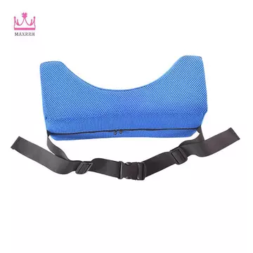 Maxrrh Xanh Áo Xe Lăn Tựa Đầu Chống Bên Gối Vị Trí Miếng Lót Xe Lăn Phụ Kiện Có Thể Điều Chỉnh Xe Lăn Ba Đệm Hỗ Trợ Mới