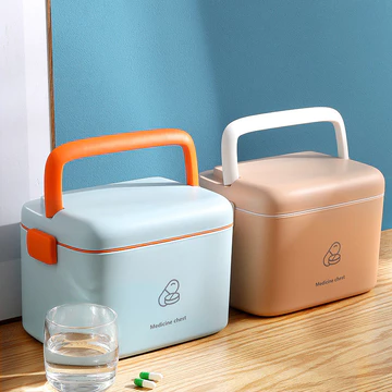 Bán Hộ Gia Đình Nhiều Lớp Hộp Thuốc Phân Loại Thuốc Hộp Bảo Quản Dung Tích Cực Lớn Thuốc Trẻ Em Gia Đình Sơ Cứu Thuốc Hộp Thuốc J