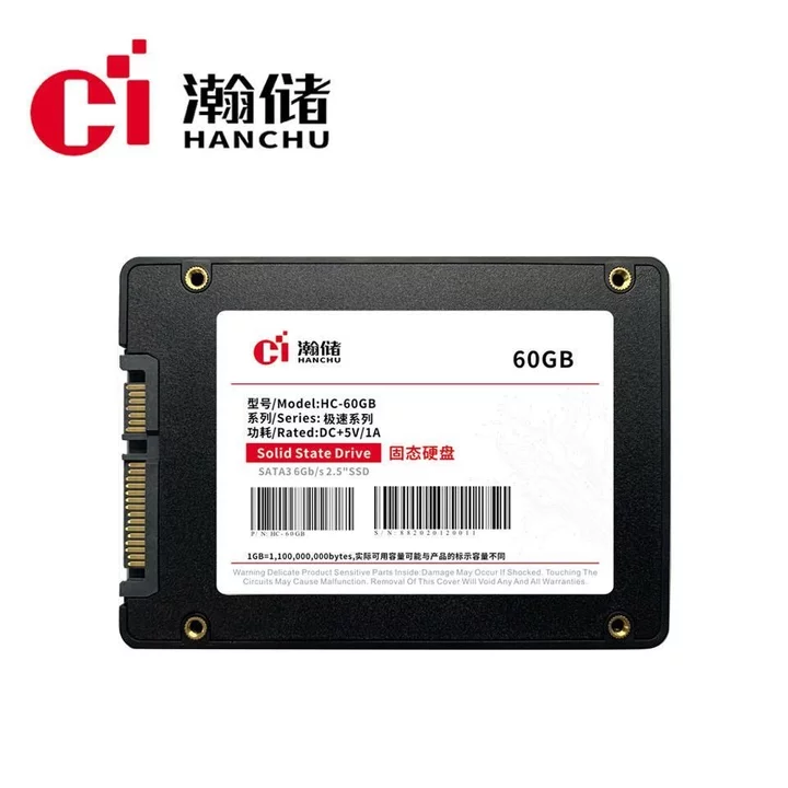 Ổ cứng SSD Hanchu SATA 1TB 512GB 256GB laptop máy tính để bàn mới SSD 128G, tốc độ cao, giao nhanh