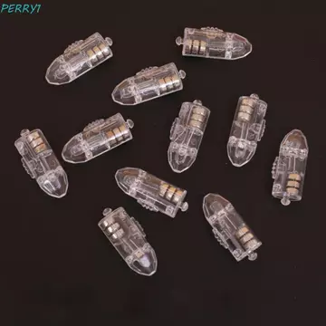 PERRY 6 Đèn LED, Đèn Bóng Đèn Flash Mini Nhỏ, Đèn Trang Trí Đầy Màu Sắc Dạ Quang Di Động Đèn LED Dạ Quang Đèn Giấy Đèn Lồng
