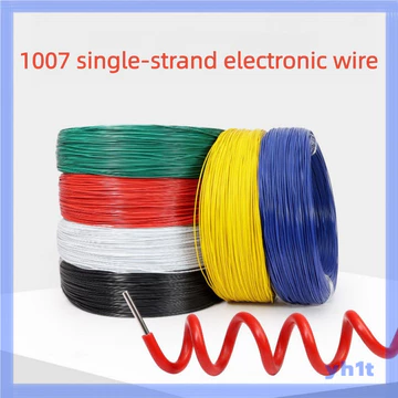 1007 Dây Điện Tử Dây Đơn Dây Hàn Mạ Đồng Lõi Đơn 14 / 18 / 20 / 22 / 24AWG Dây Kết Nối Dây Bảng Mạch Dây Bay Dây