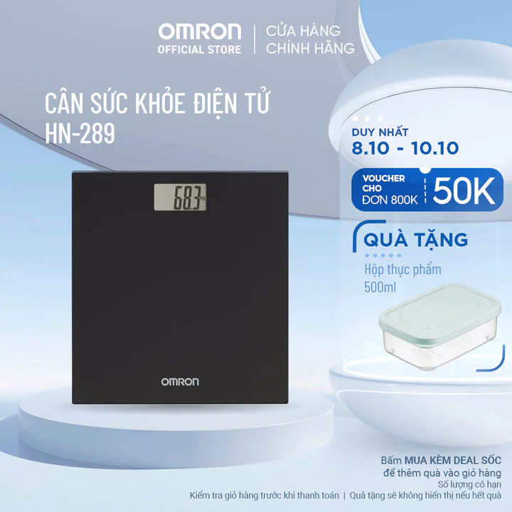 Cân Sức Khỏe Điện Tử OMRON HN-289