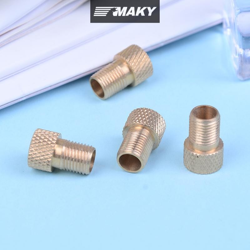 Newwellknownepic 4 Cái / bộ Chuyển Đổi Van Chuyển Đổi Ống Bơm Xe Đạp Đường Bộ 1.5Cm 
VN