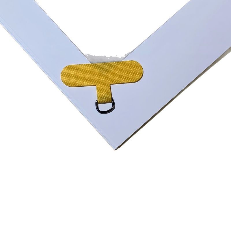 Miếng dán dây treo điện thoại bằng vải Oxford thủ công có kẹp chống thất lạc cho phụ kiện DIY